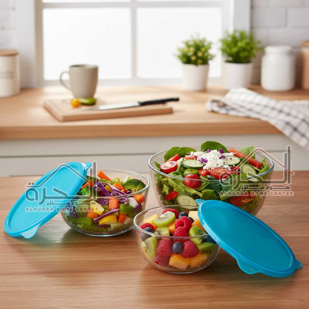 طقم 3 جاطات حراري Pyrex