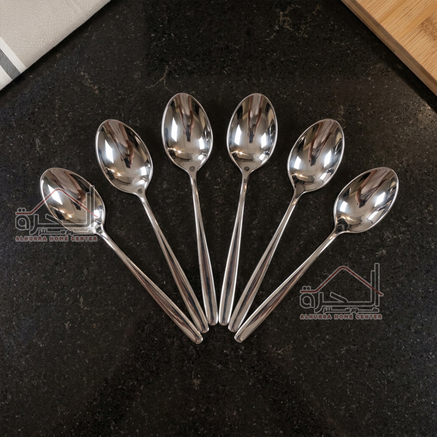 معالق ستانلس حجم صغير عدد 6 RS145