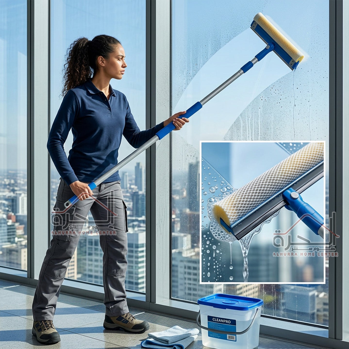 ممسحة زجاج حجم كبير KLEANER KB2203