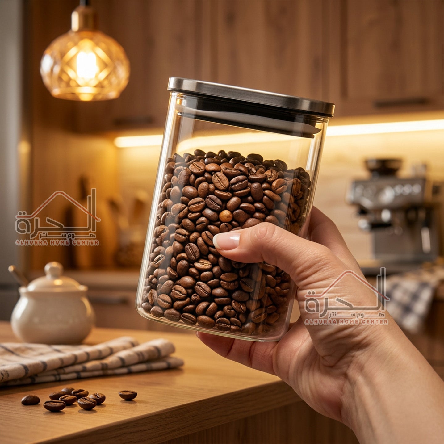 متربان زجاج حجم 15*10.5 سم Tessie & Jessie SK-7094
