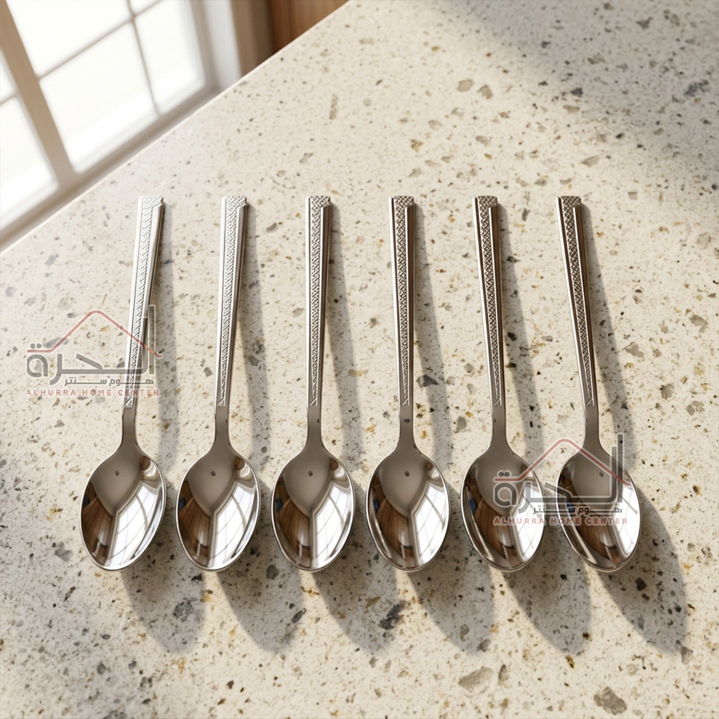 معالق ستانلس حجم صغير عدد 6 RS365