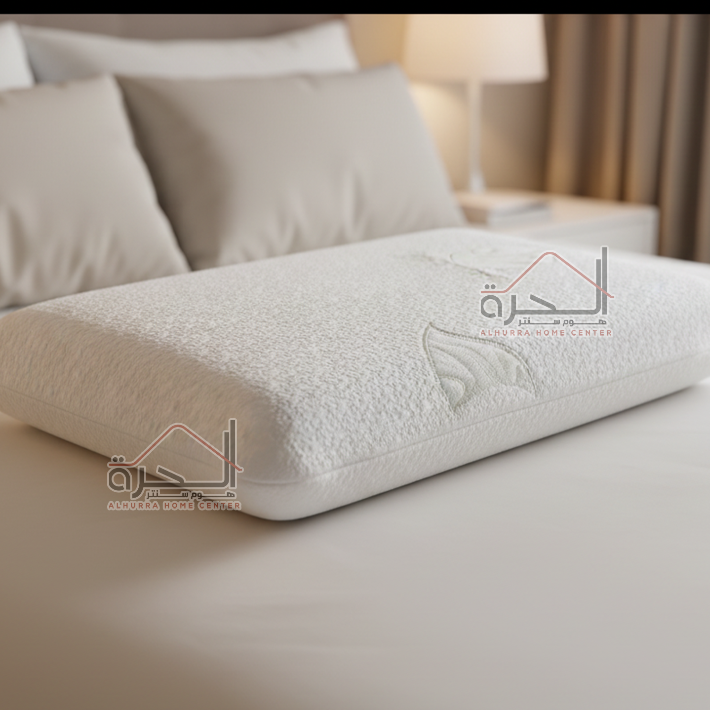 مخدة Memory Foam aleo vera