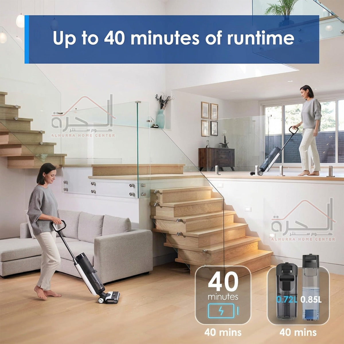 مكنسة Tineco Floor One S7 Flashdry