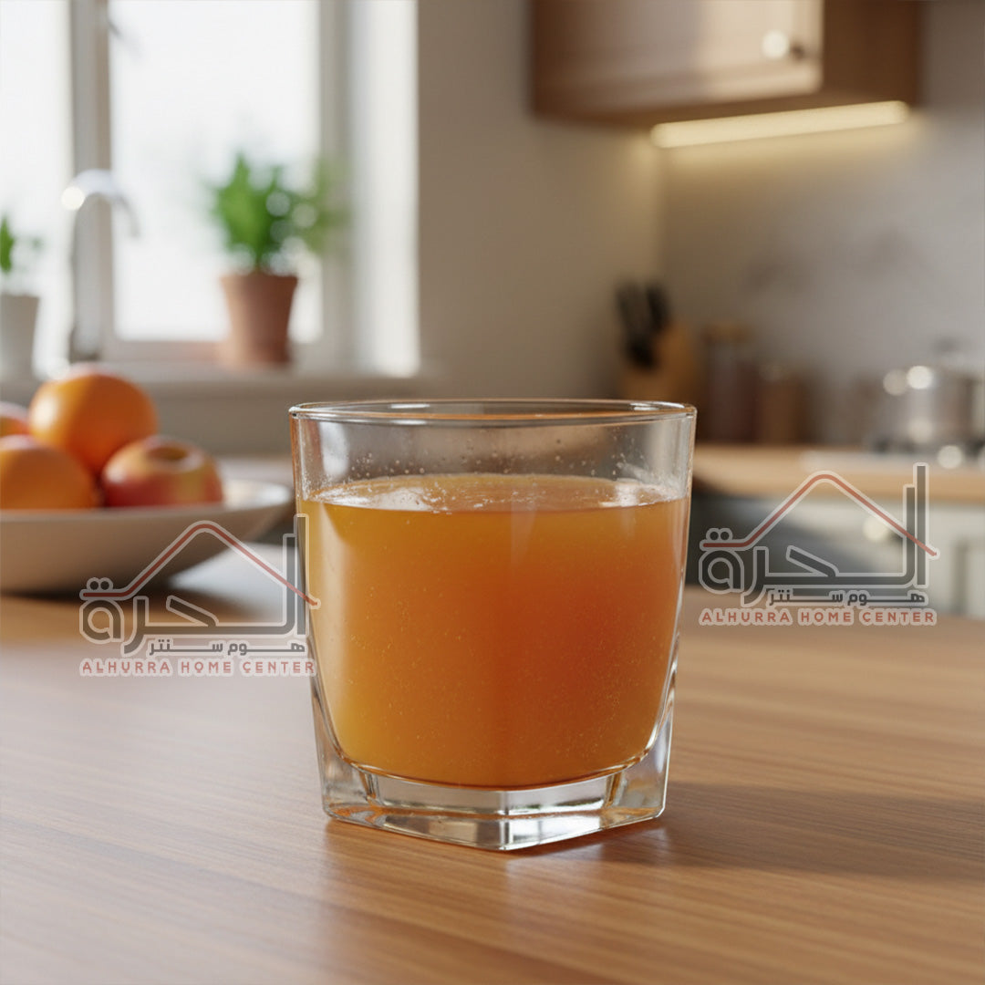 كاسات زجاج 258 مل عدد 6