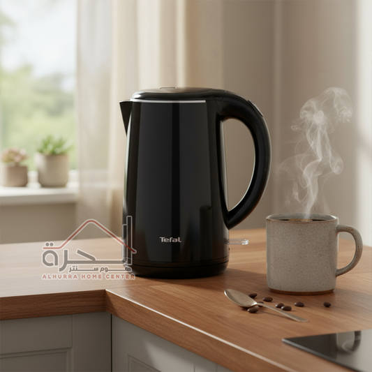 سخان مياه كهربائي تيفال ستانلس Black