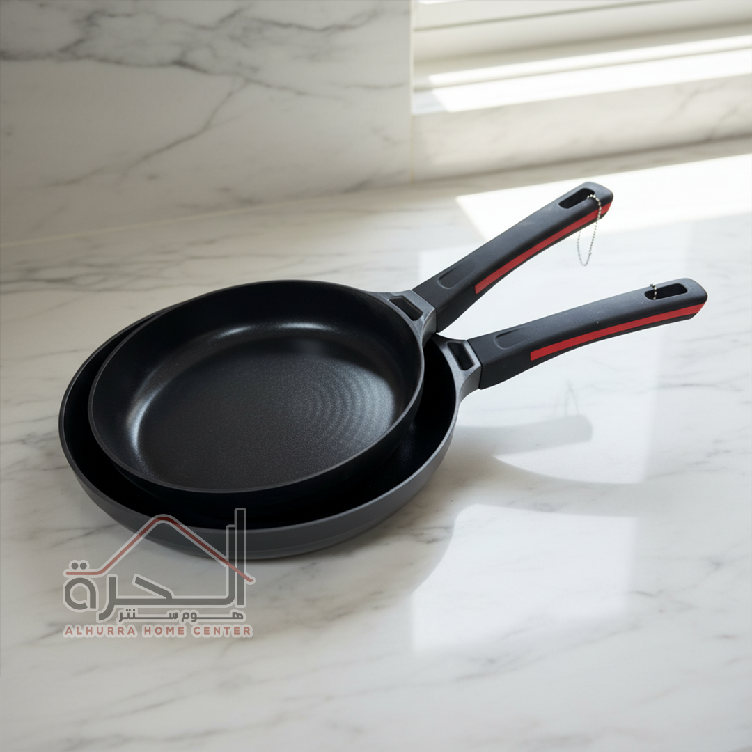 طقم 2 مقلى حجم 26 و 28 سم Pyrex Supreme