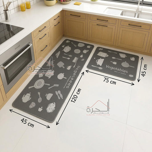 طقم دعاسات مطبخ Memory Foam