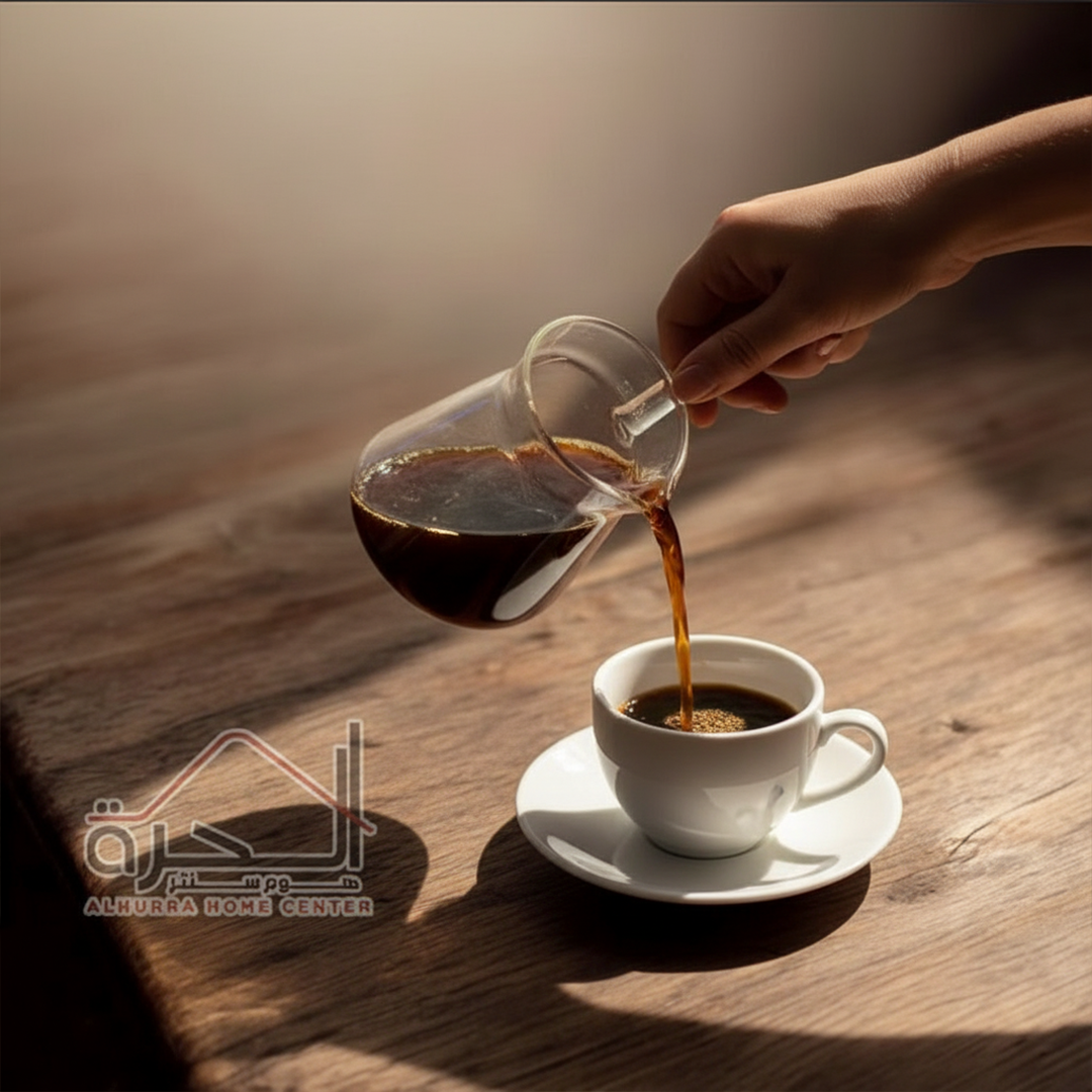 بريق قهوة حراري