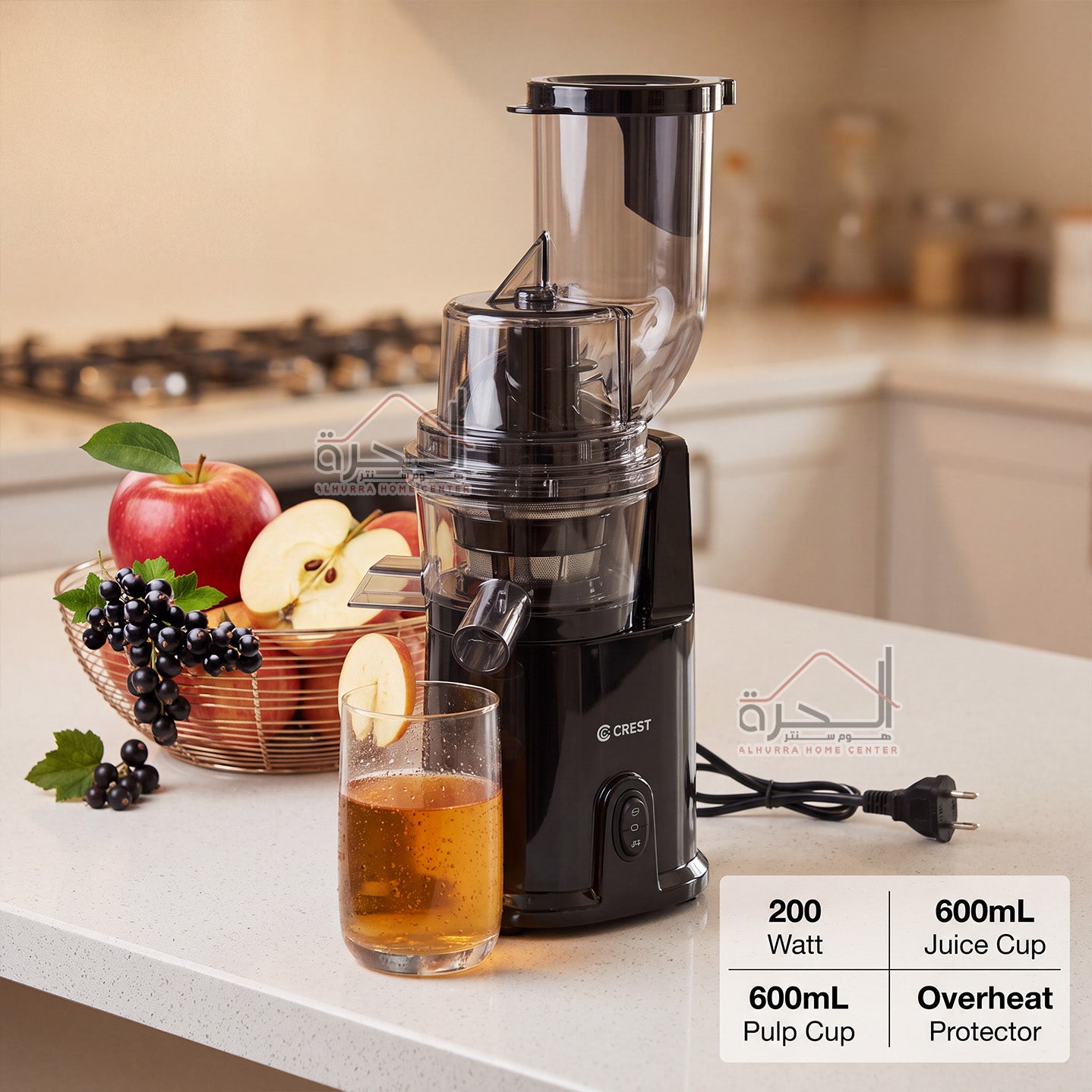 عصارة Slow Juicer CREST