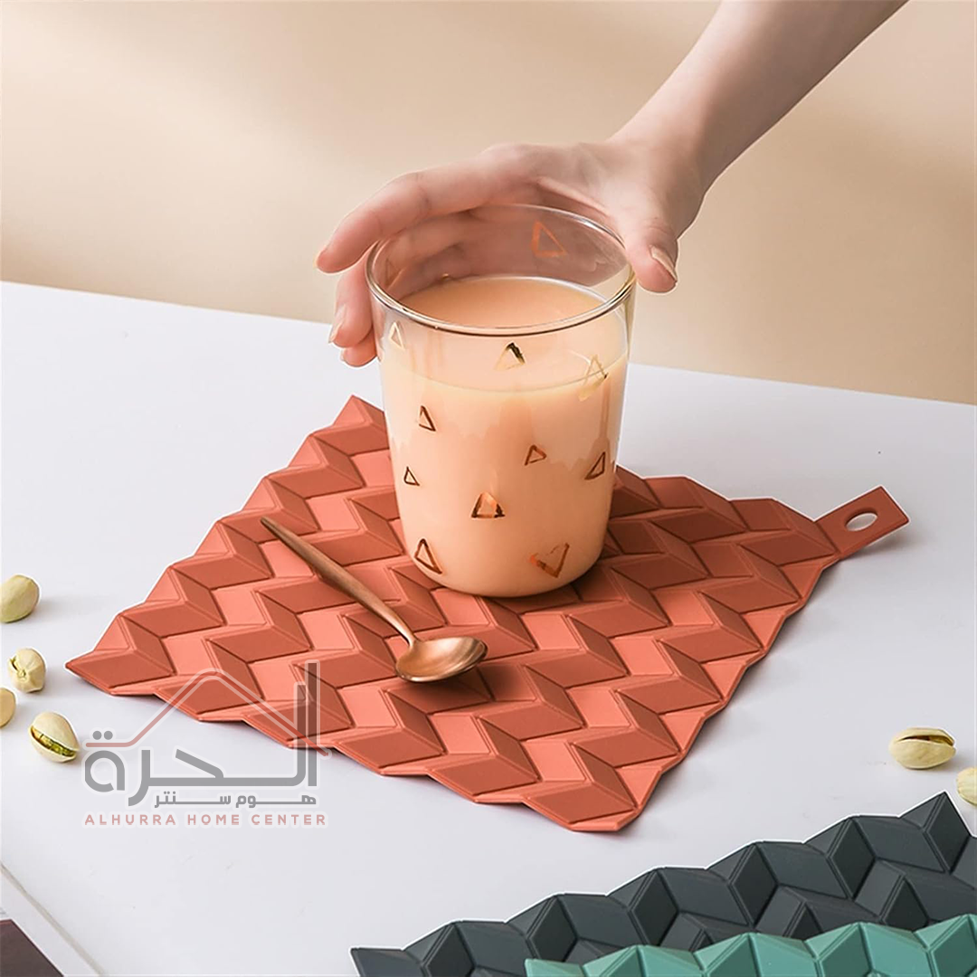 قاعدة سيليكون ضد الحرارة قطعتين سيليكون (3D)