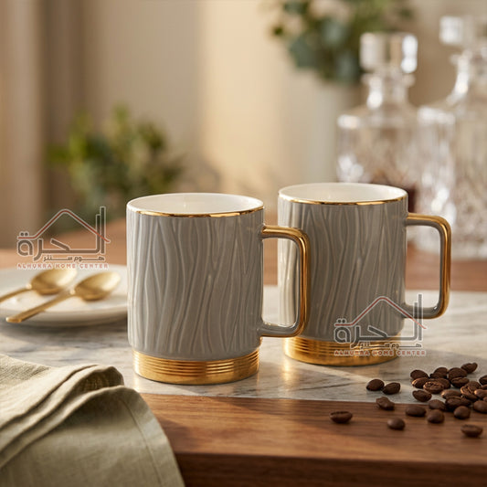 مجات بورسلان عدد 6  Amber