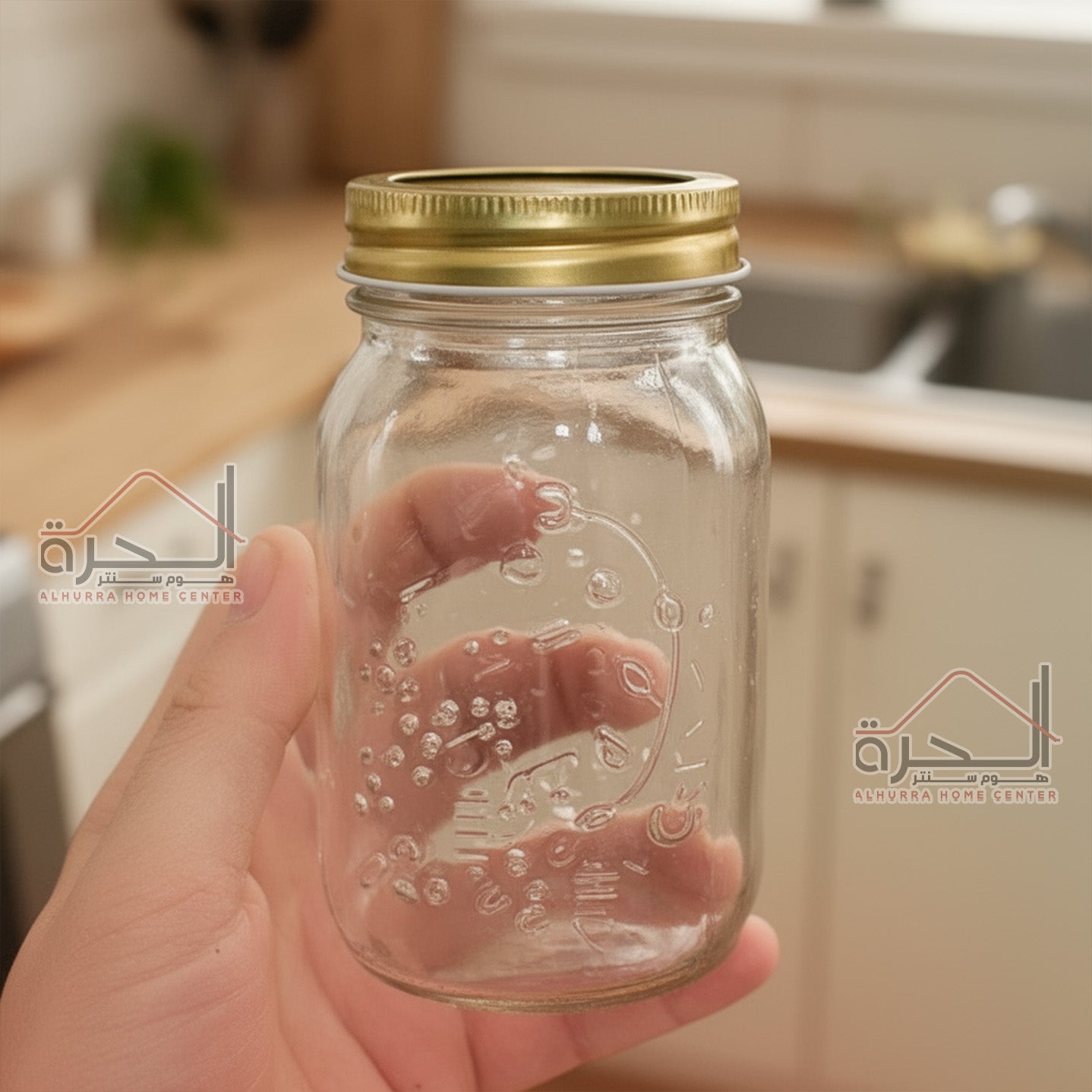 متربان زجاج حجم 500 مل