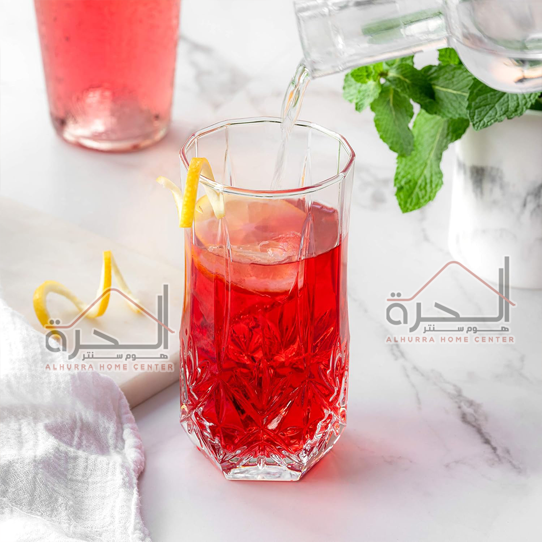 كاسات عصير عدد 6 Luminarc Brighton