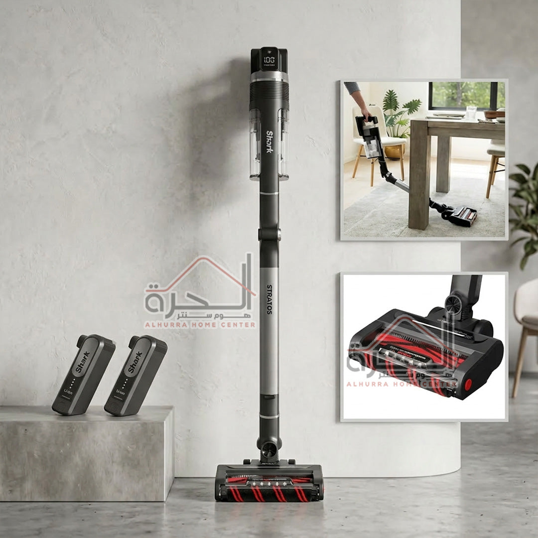 مكنسة شارك STRATOS iz420 (بطاريتين)