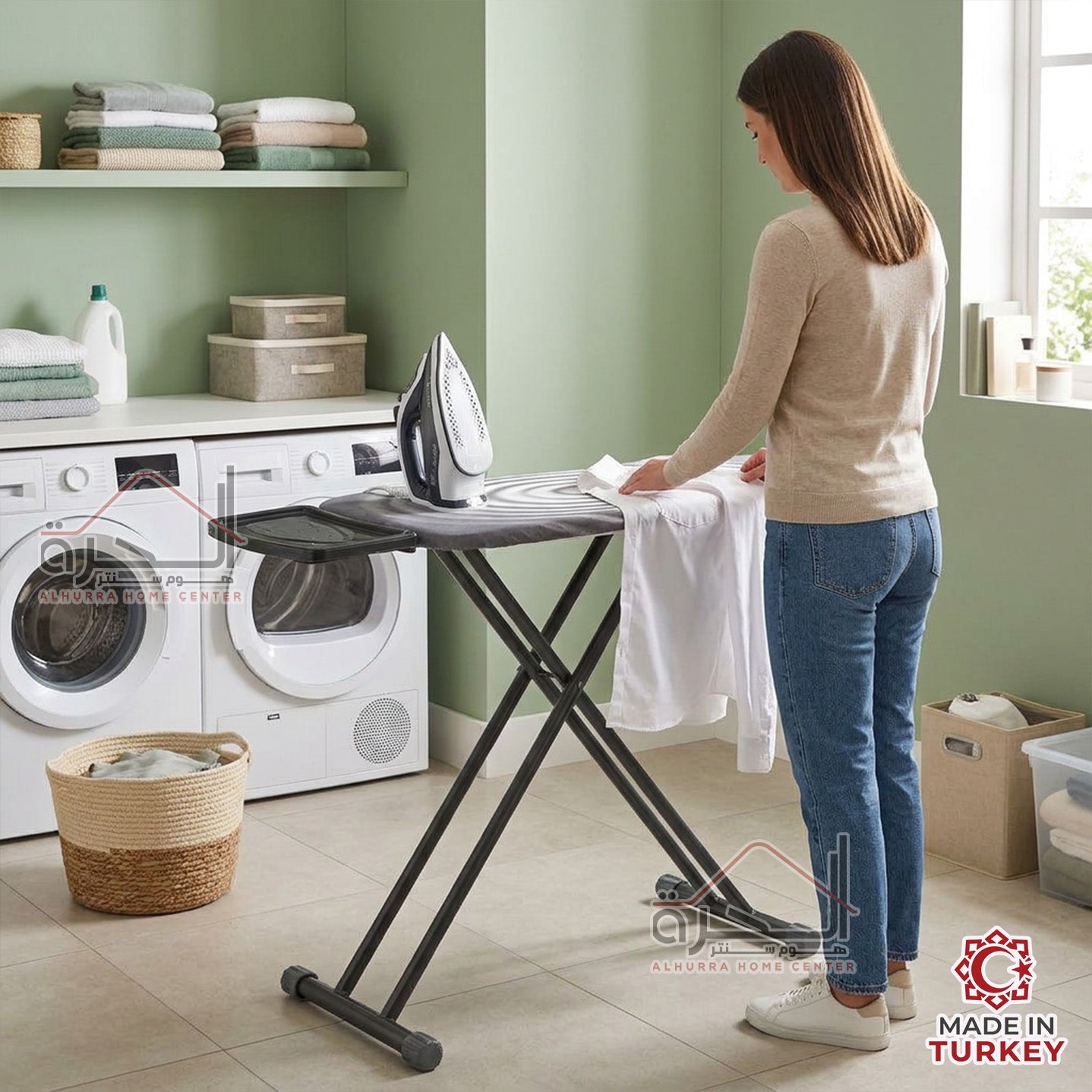 طاولة مكوى حجم وسط Gift Delux CM-300