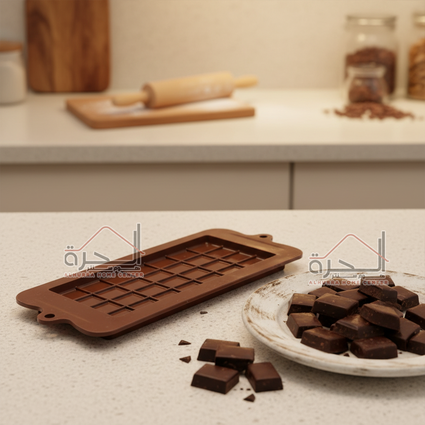 قالب شوكولاتة سيليكون 22*10.5 سم
