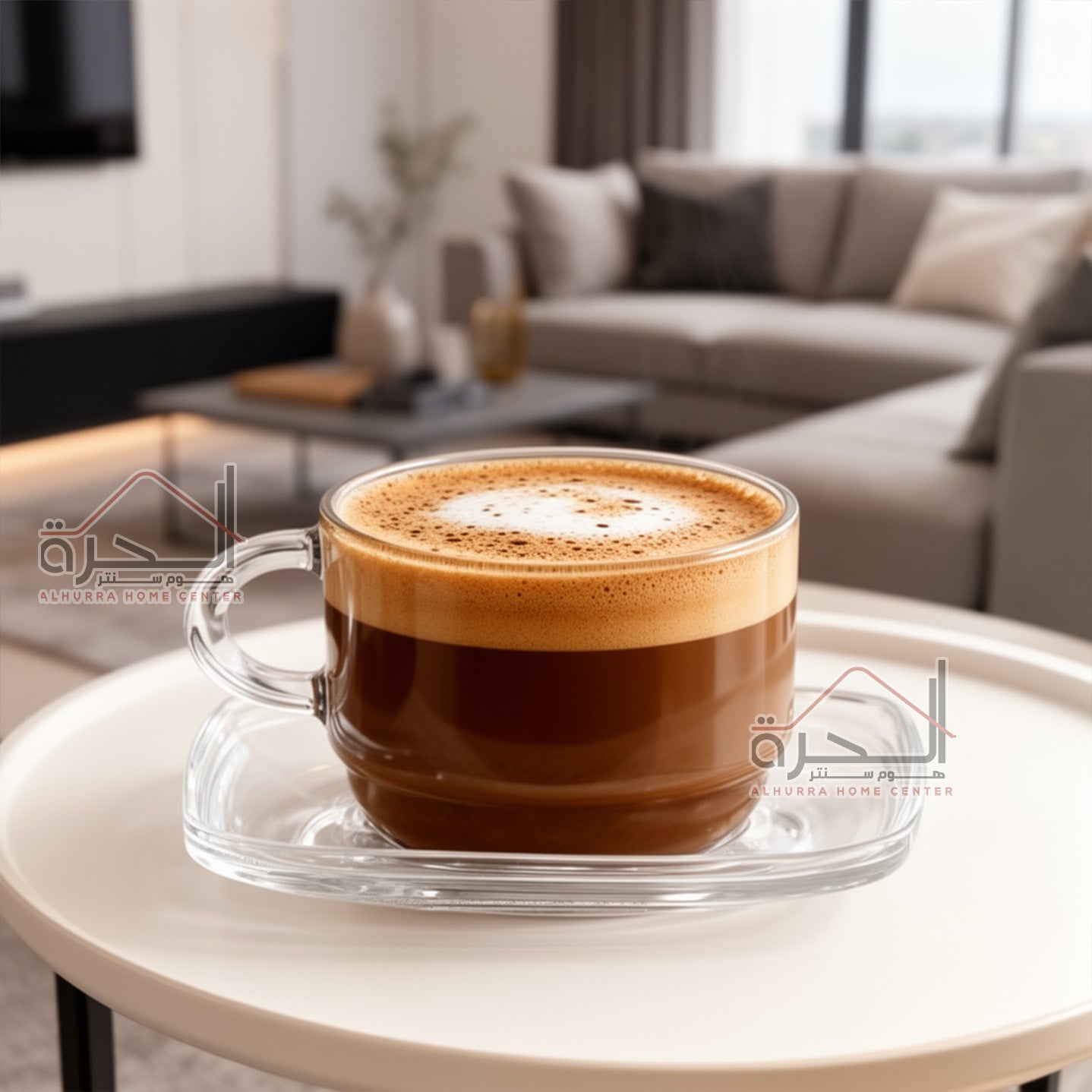 فناجين شاي مع صحن 270 مل عدد 6 LAV