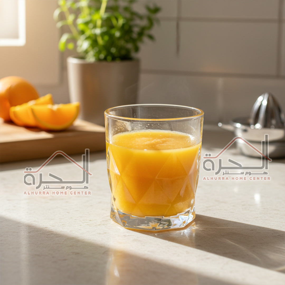 كاسات زجاج 230 مل عدد 6 (2001-1)