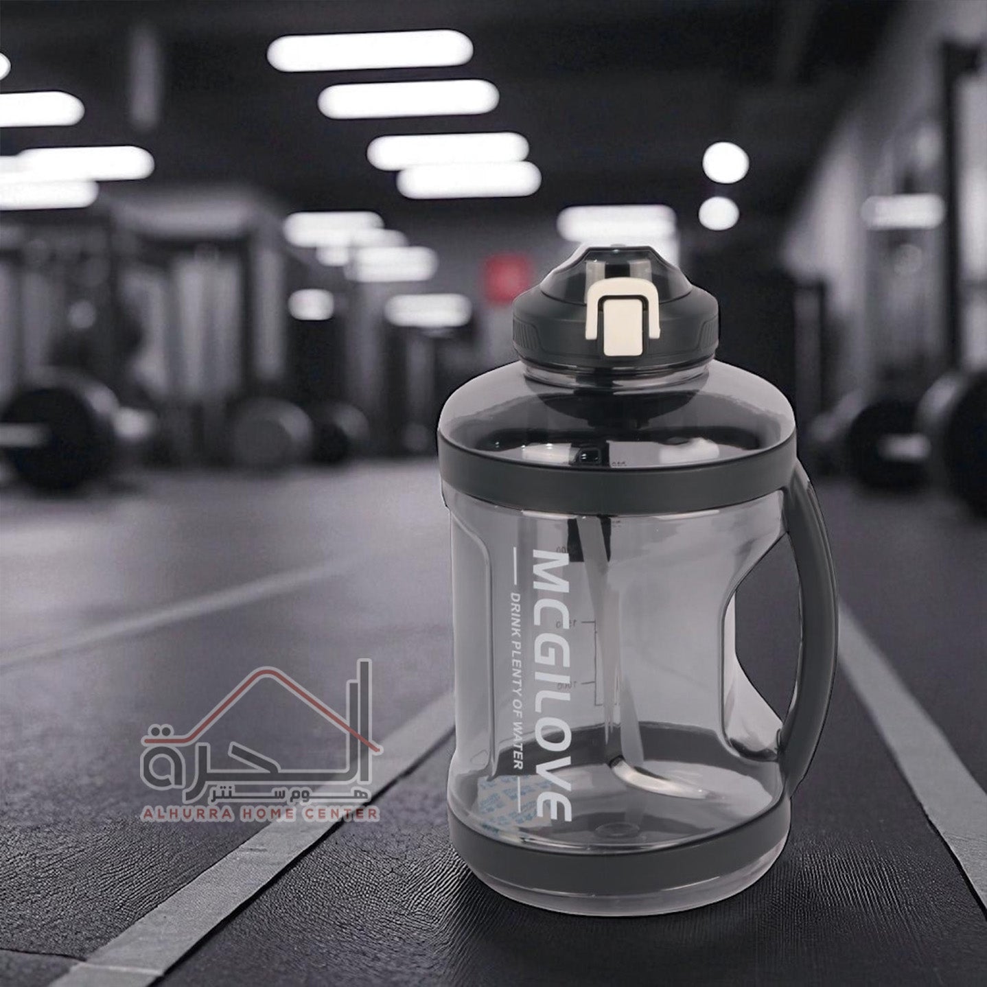 مطرة جيم بلاستك 2700 مل - 90 OZ