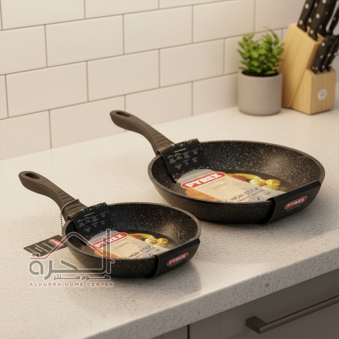 طقم مقالي بايركس 20 و 24 سم Pyrex Everyday