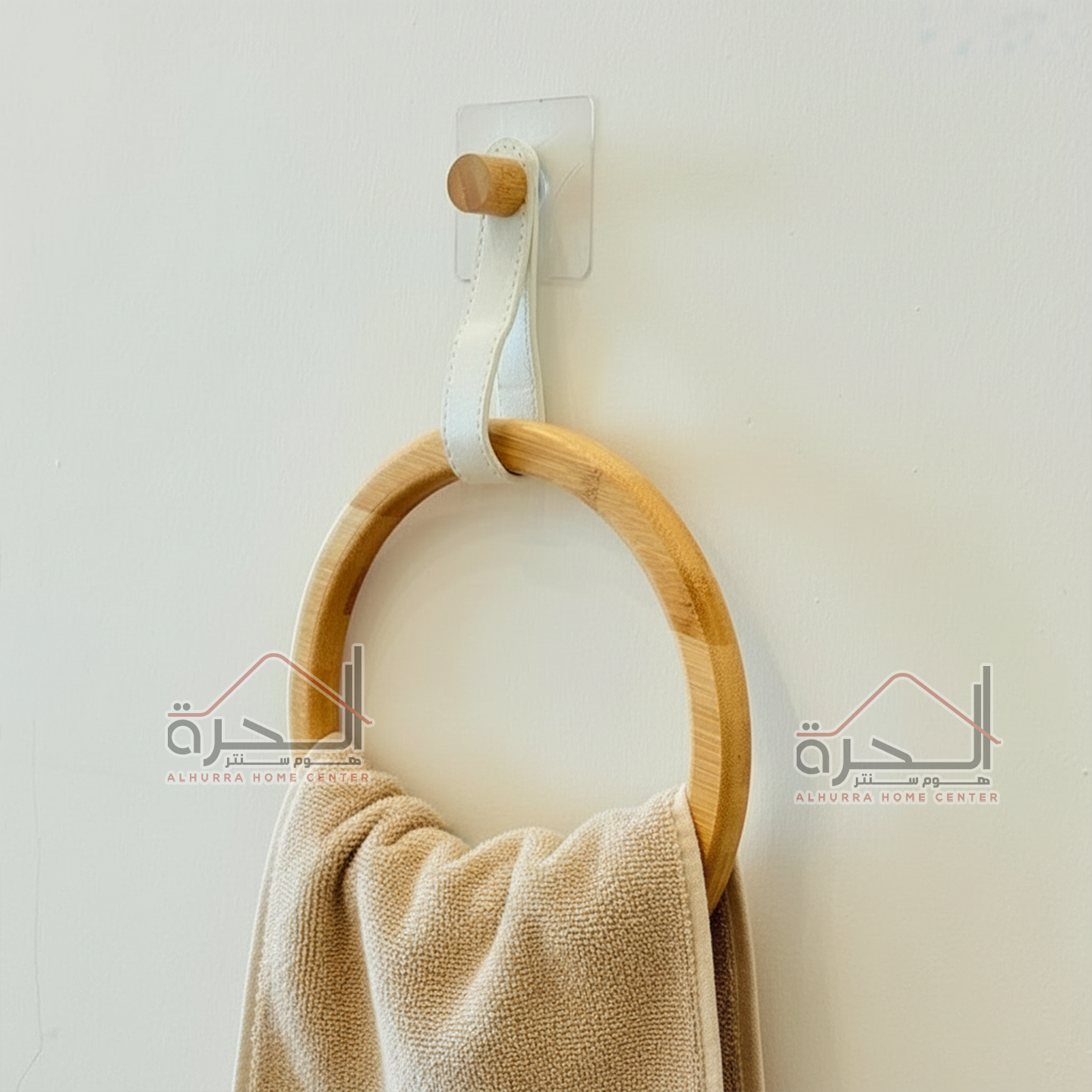 علاقة بشاكير حمام خشب تلزيق Bathlux