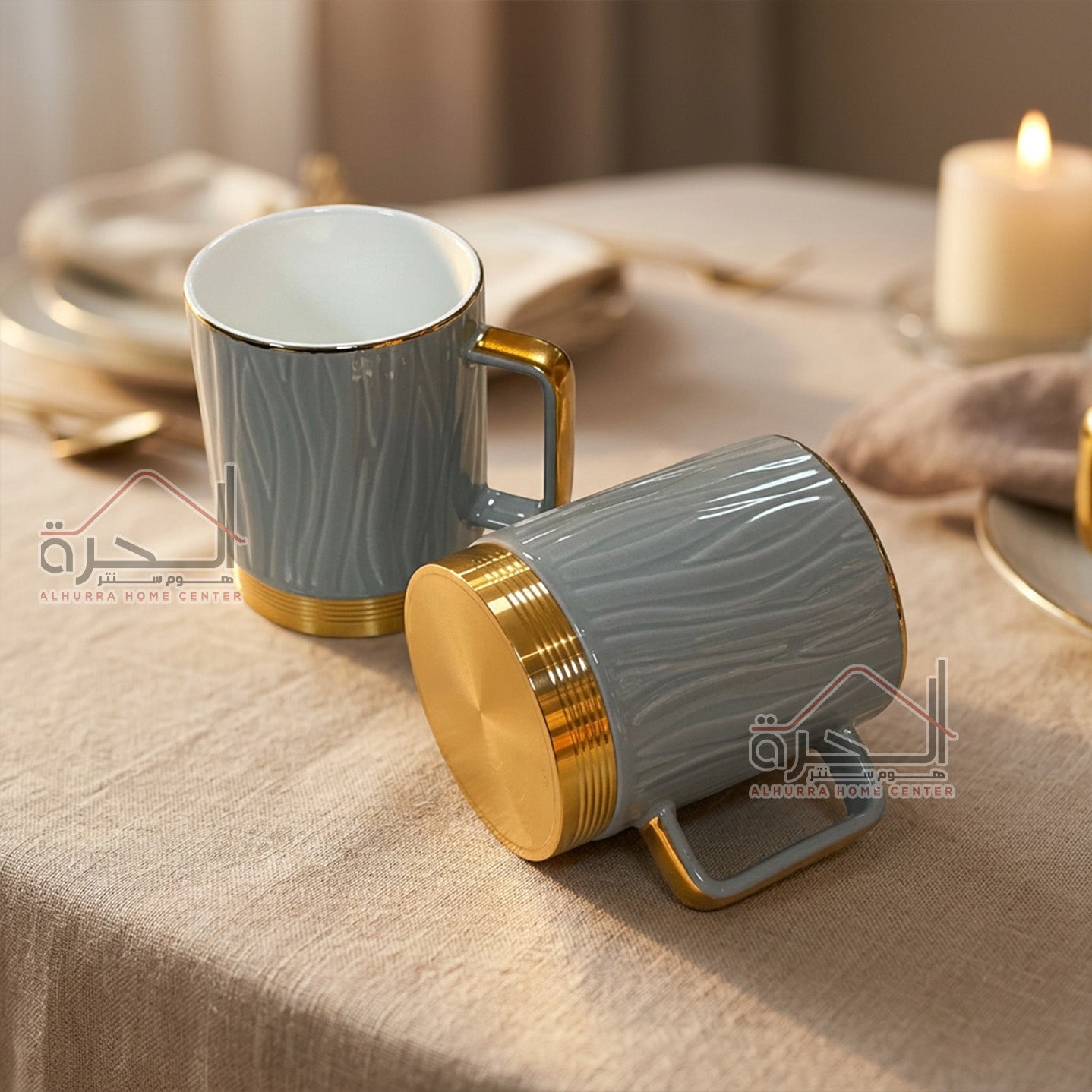 مجات بورسلان عدد 6  Amber