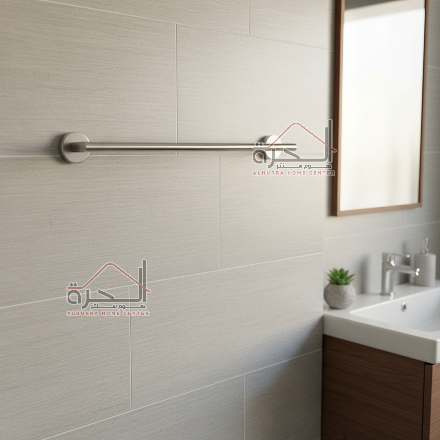 علاقة مناشف حمام ستانلس ستيل Bathlux