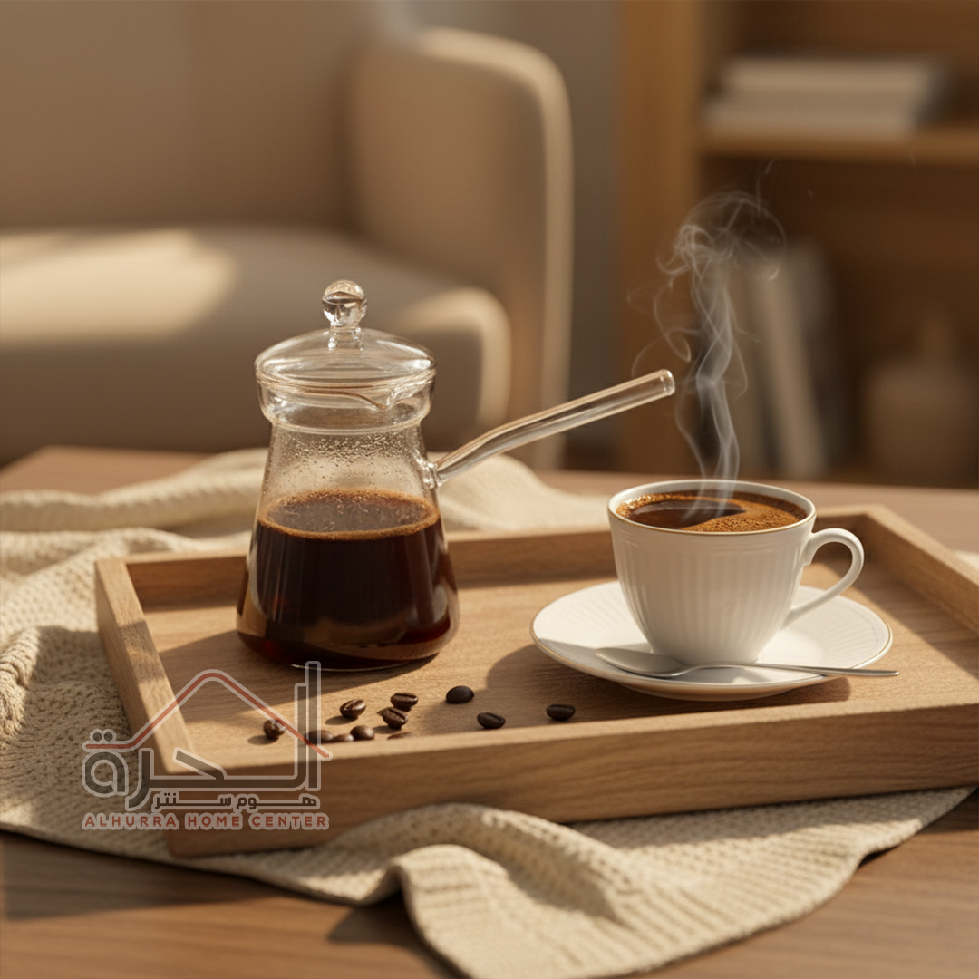 بريق قهوة حراري