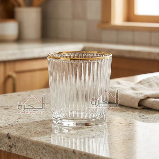 كاسات عصير مذهب عدد 6