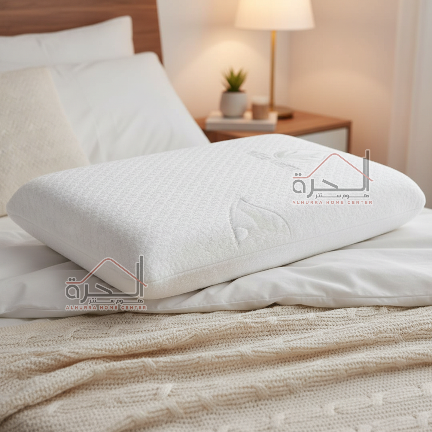 مخدة Memory Foam aleo vera