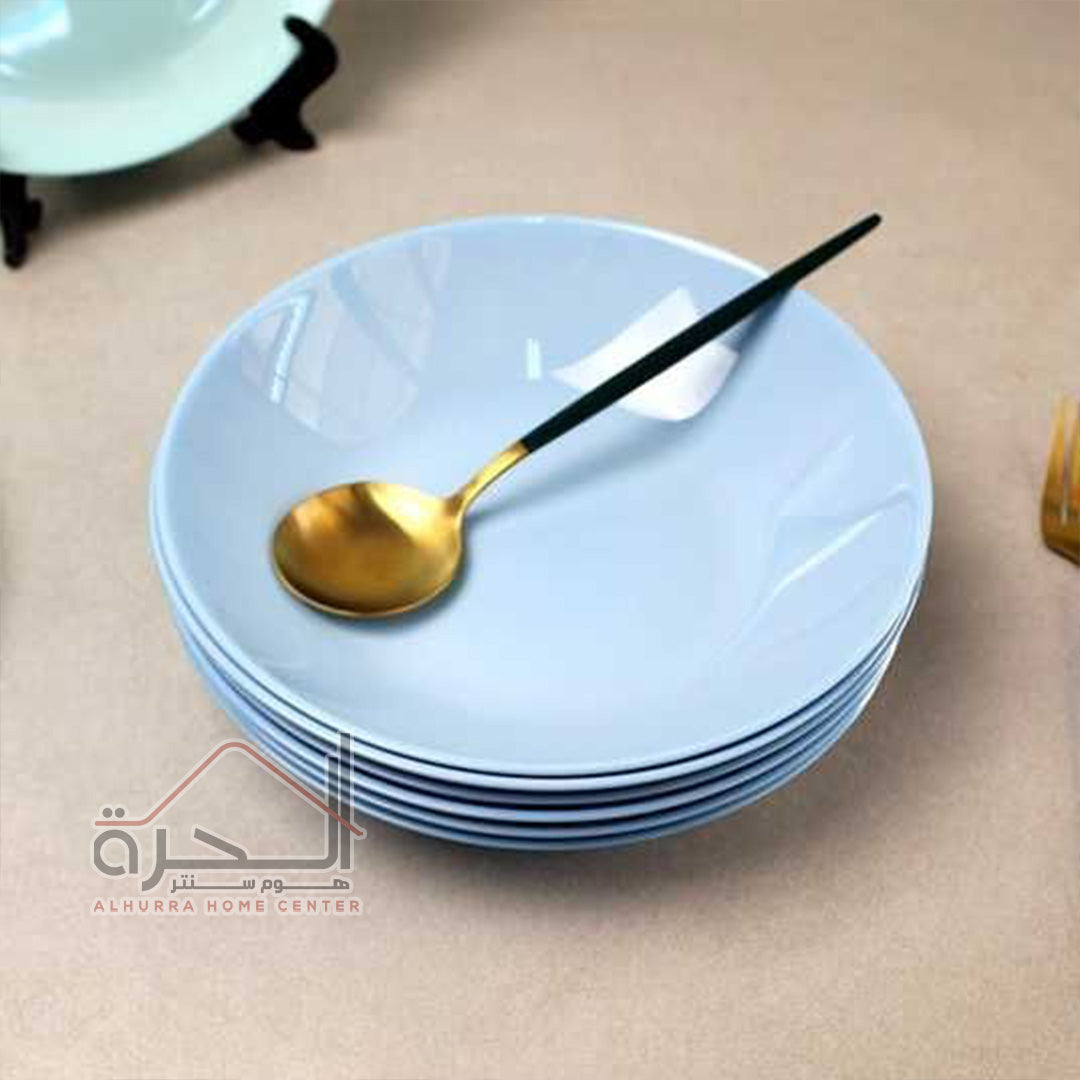 طقم صحون لومينرك 18 قطعة Light Blue