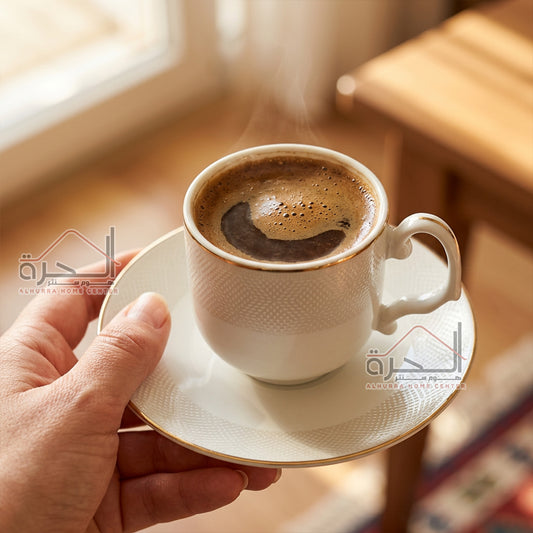 طقم فناجين قهوة بورسلان عدد 12 (29555)