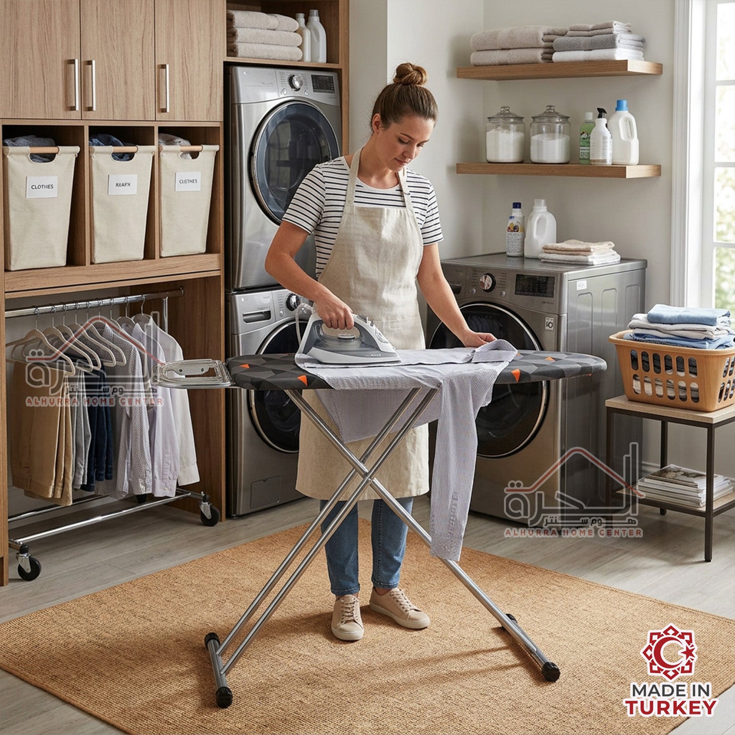 طاولة مكوى حجم وسط Metalic CM-640