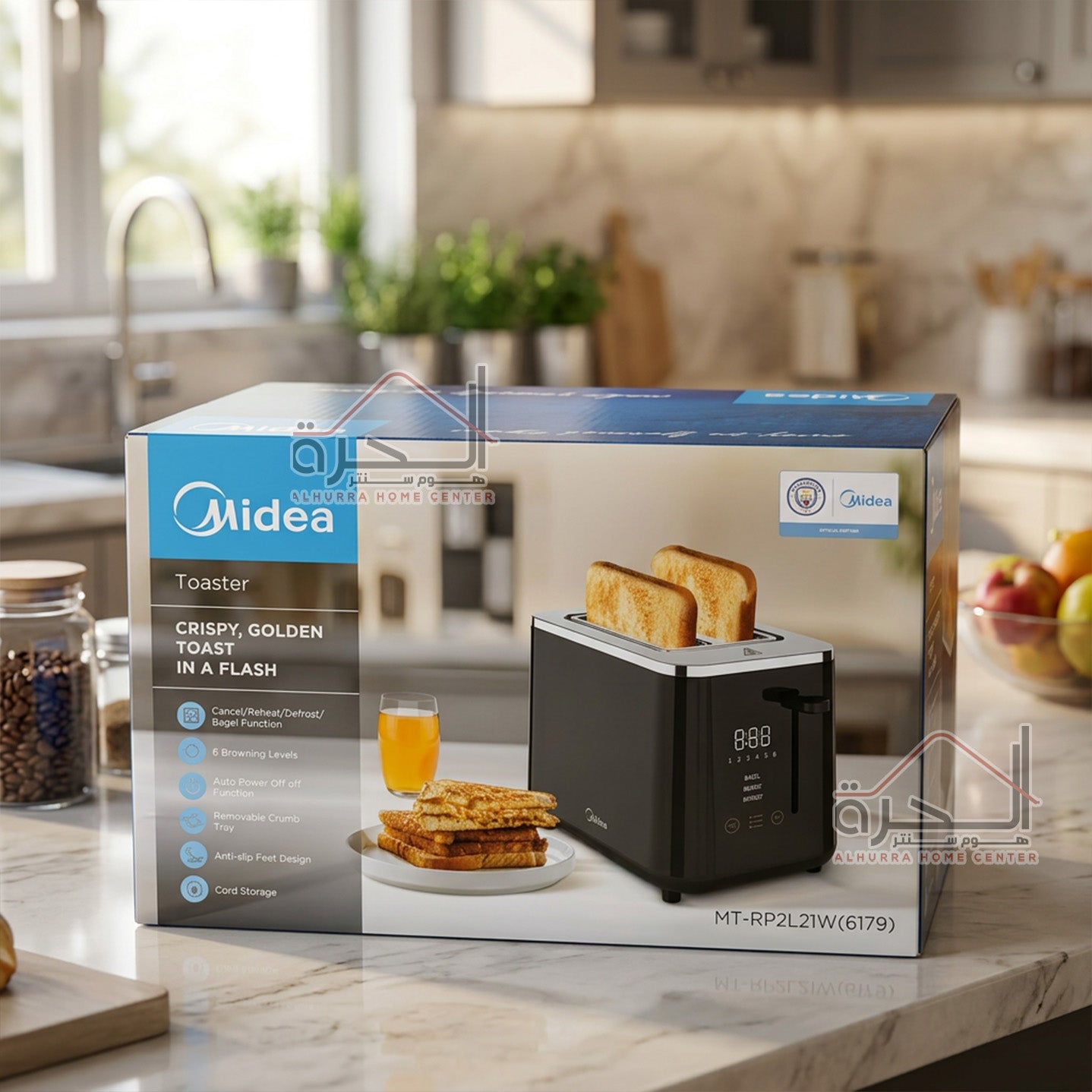 توستر شرائح Midea