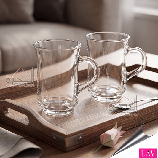 كاسات شاي عدد 6 - حجم 155 مل LAV ADA 408