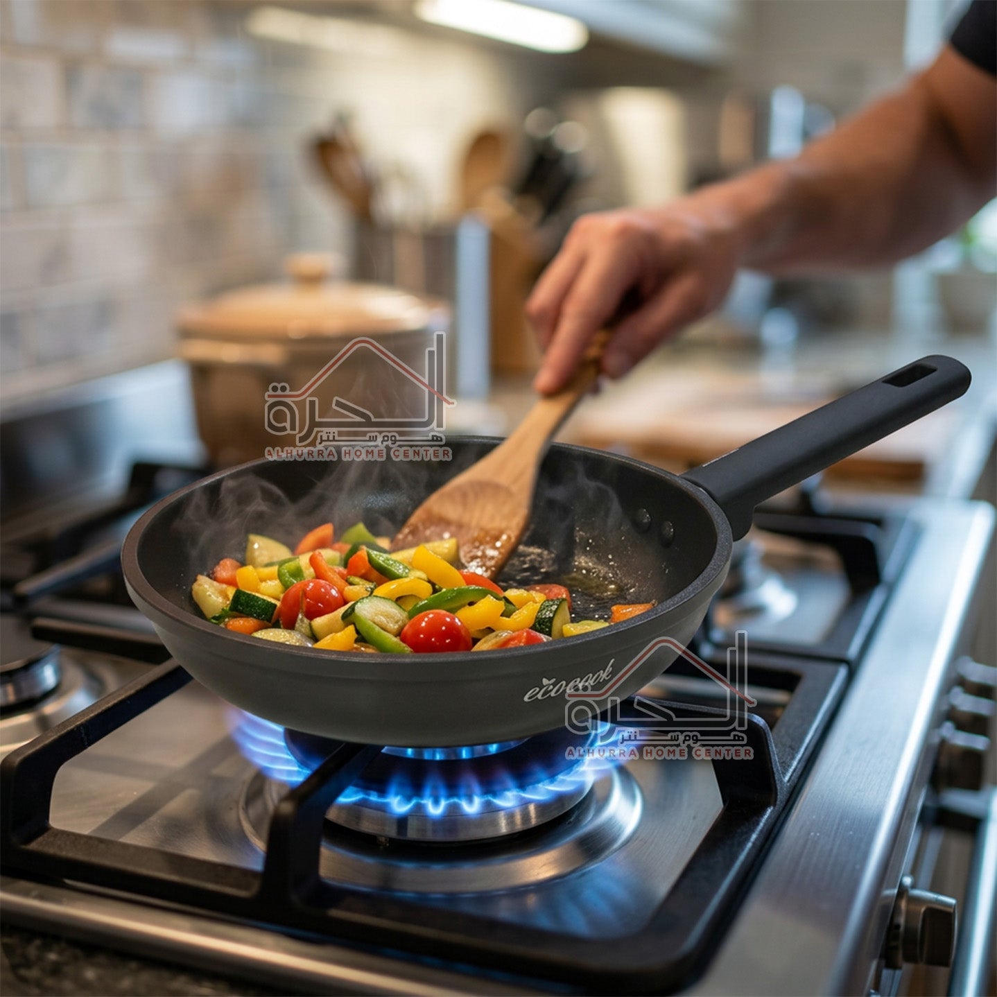 قلاية جرانيت ثقيل 20 سم Eco Cook