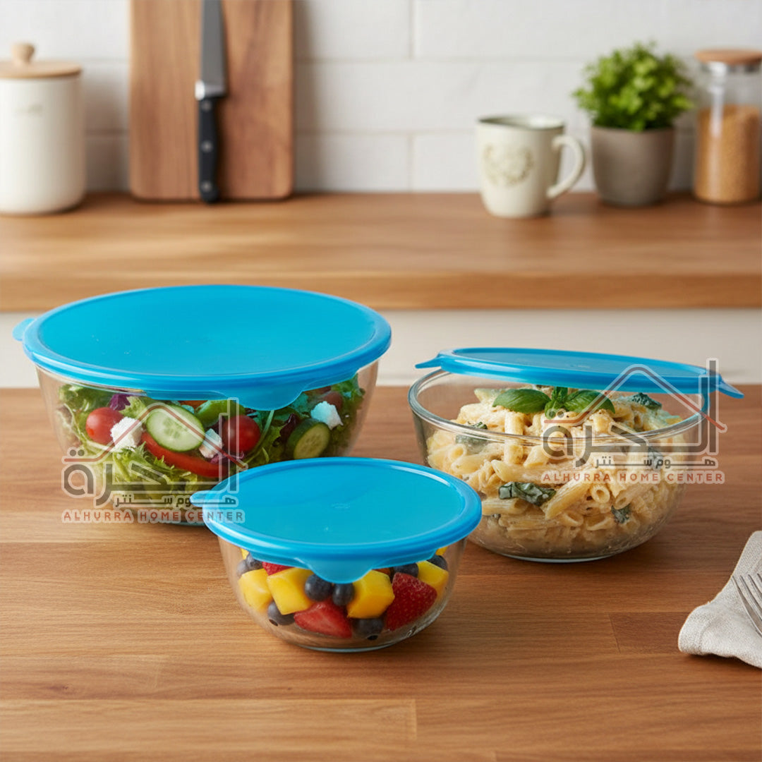 طقم 3 جاطات حراري Pyrex