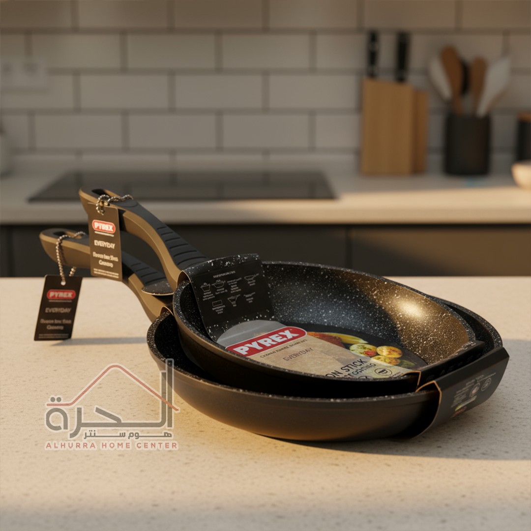 طقم مقالي بايركس 30 و 28 سم Pyrex Everyday