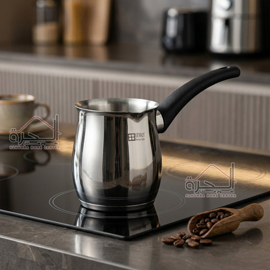 بريق قهوة ستانلس ثقيل Induction