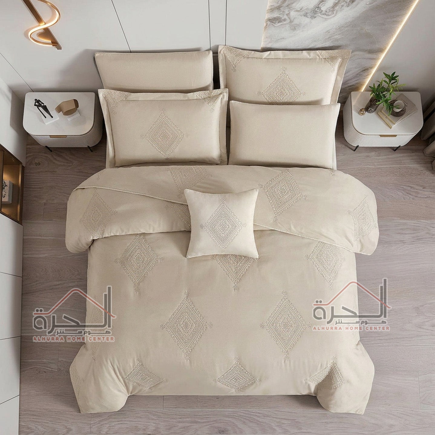 طقم شراشف مجوز 7 قطع Boho 02