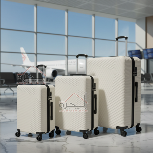 طقم حقائب سفر بلاستك B955