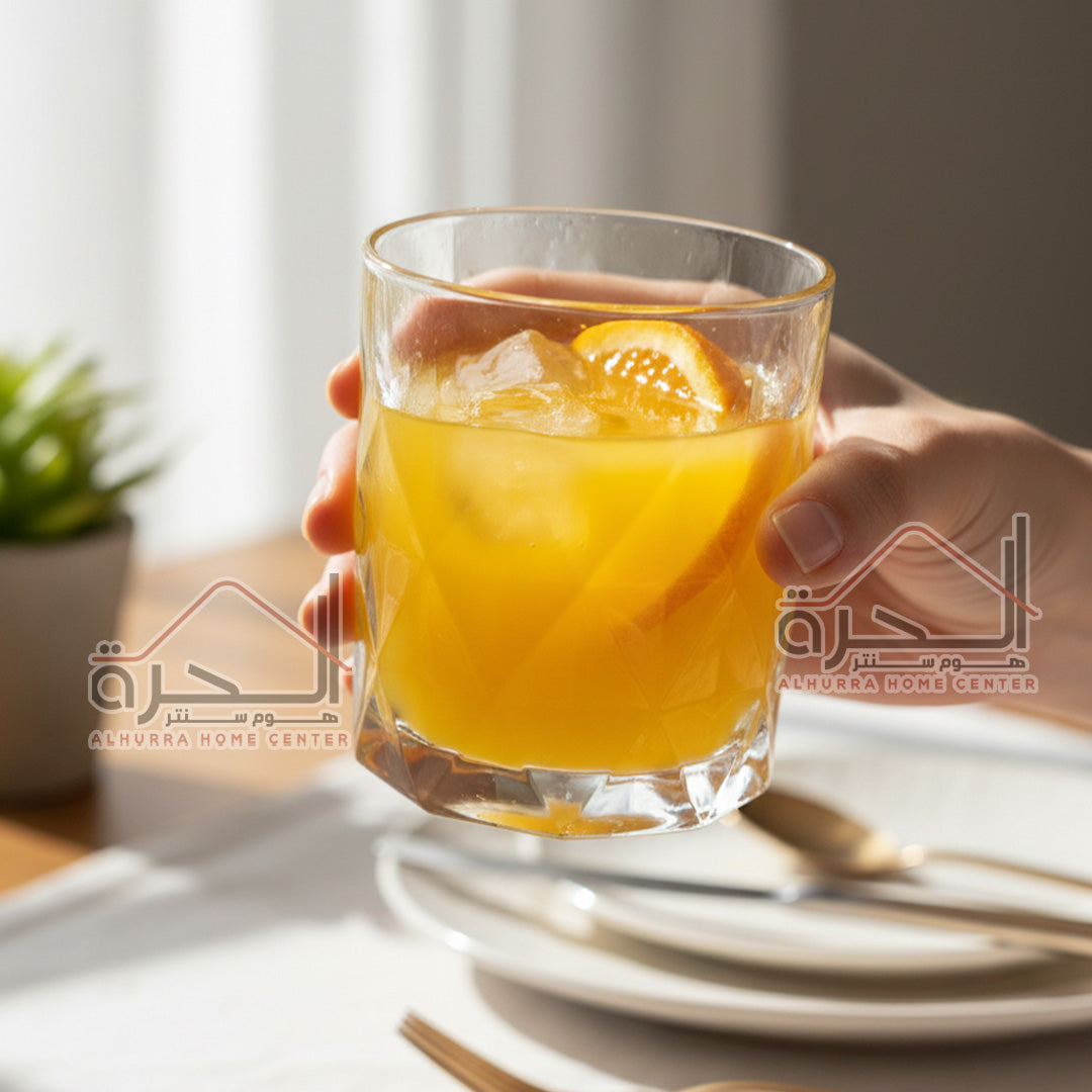 كاسات زجاج 230 مل عدد 6 (2001-1)