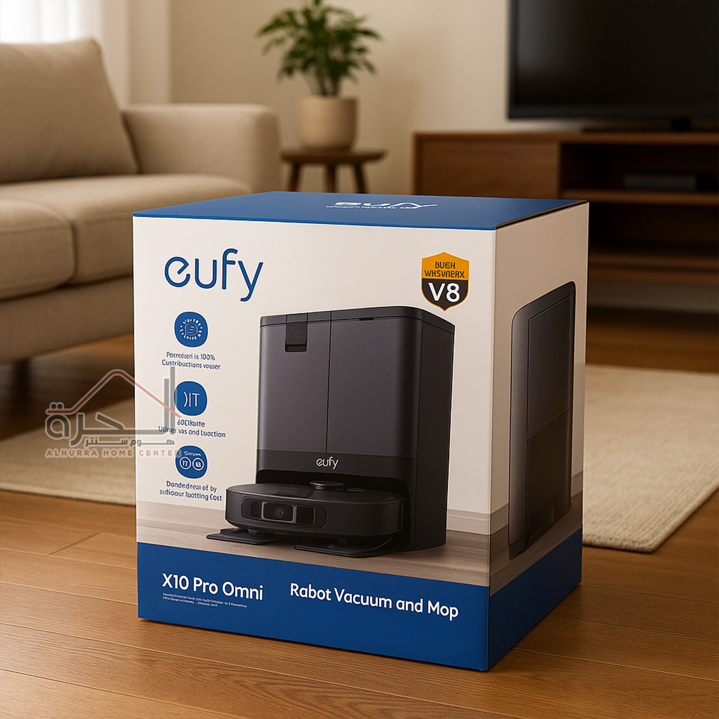 مكنسة روبوت Eufy X10 Pro Omni