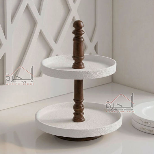 مضيفة طبقتين  33*25 سم