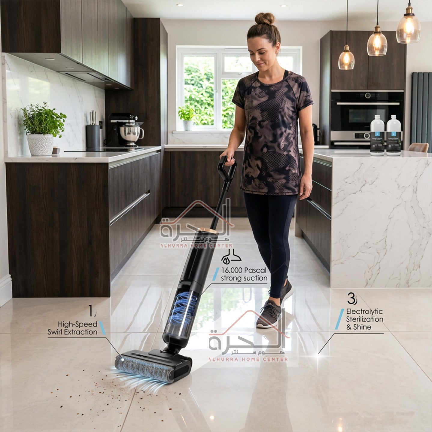 مكنسة 2 ب 1 CREST Floor Washer XS800 Plus