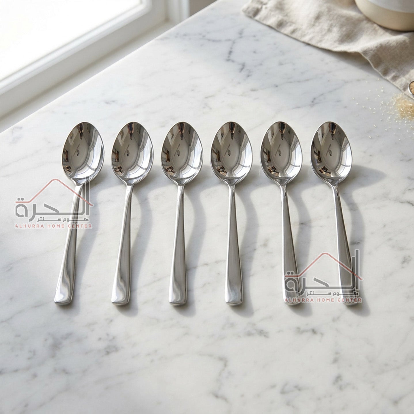 معالق ستانلس حجم صغير عدد 6 RS155