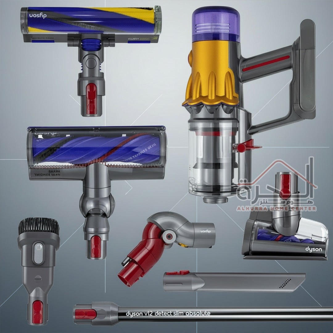 مكنسة لاسلكي Dyson V12 Detect Slim Absolute