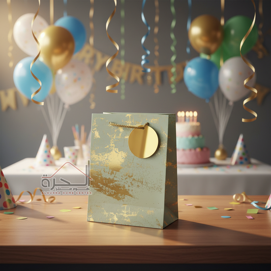 كيس هدايا كرتون 18*23*10 سم