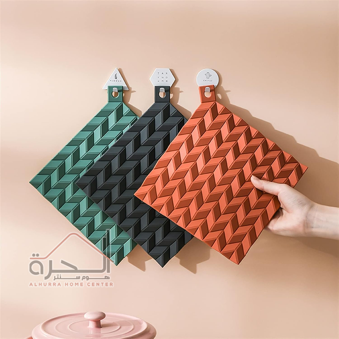 قاعدة سيليكون ضد الحرارة قطعتين سيليكون (3D)
