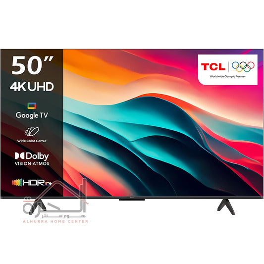 شاشة تلفاز TCL - 4K UHD - 50 بوصة